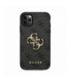 Nakładka do iPhone 13 Pro / 13 6,1" GUHCP13L4GMGGR szara hard case 4G Big Metal Logo TFO Guess BRA011084