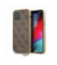 Nakładka do iPhone 13 Pro Max 6,7" GUHCP13XGF4GBR brązowa hard case 4G Charms Collection TFO Guess BRA011112