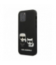 Nakładka do iPhone 13 6,1" KLHCP13MPCUSKCBK czarna hard case Iconic Karl & Choupette TFO Karl Lagerfeld BRA011138