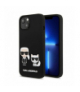 Nakładka do iPhone 13 Mini 5,4" KLHCP13SSSKCK hard case czarna Silicone Karl & Choupette TFO Karl Lagerfeld BRA011158