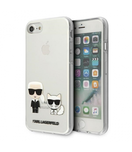 Nakładka do iPhone 13 Pro Max 6,7" KLHCP13XCKTR hard case przeźroczysta Karl & Choupette TFO Karl Lagerfeld BRA011161