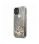 Nakładka do iPhone 11 GUHCN61GLHFLGO złota hard case Glitter Hearts TFO Guess GSM095666