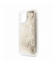 Nakładka do iPhone 11 GUHCN61GLHFLGO złota hard case Glitter Hearts TFO Guess GSM095666