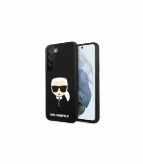 Nakładka do Samsung Galaxy S22 KLHCS22SSLKHBK czarna hard case Karl Head TFO Karl Lagerfeld GSM116097