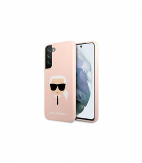 Nakładka do Samsung Galaxy S22 KLHCS22SSLKHPI różowa hard case Karl Head TFO Karl Lagerfeld GSM116098