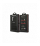 Nakładka do Samsung Galaxy S22 S901 AMHCS22SGSEBK czarna hardcase Leather Debossed Lines TFO AMG BRA100013