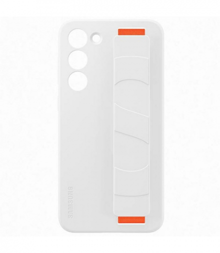 Etui Silicone Grip Case do Galaxy S23 Plus białe TFO Samsung AKGAOETUSAM00682