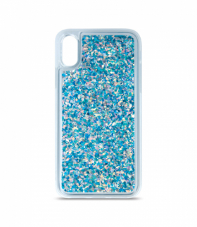 Nakładka Liquid Sparkle TPU do Xiaomi Redmi Note 12 Pro Plus niebieska TFO GSM171981