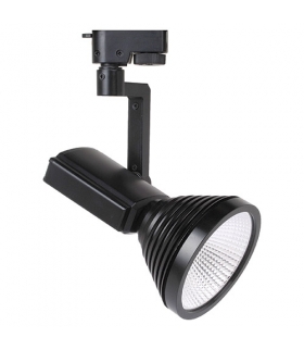 Oprawa COB LED do szynoprzewodu 02431 PRAG-12 HL824L BLACK 4200K