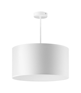 ROLLO lampa wisząca, moc max. 1x60W, biała, krótka Orno Adviti AD-LD-6340WE27T