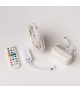 TAŚMA LED SMART ZESTAW 7.2W/m RGB IP20 /5m/ Ecolight EC79989