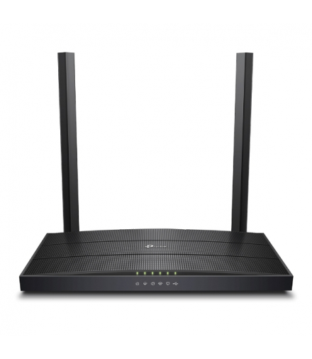 TP-Link Archer VR400 Router WiFi AC1200, VDSL/ADSL, Dual Band, 3x RJ45 100Mb/s, 1x RJ45 1000Mb/s, 1x RJ11, 1x USB TP-LINK TL-ARCHER VR400