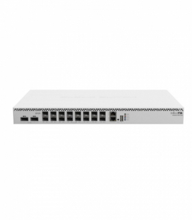 MikroTik CRS518-16XS-2XQ Switch Cloud Router Switch, 2x 100G QSFP28, 16x SFP28, 1x RJ45 100Mb/s MIKROTIK CRS518-16XS-2XQ-RM