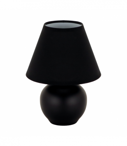Lampka stołowa GALA E14 BLACK czarny Struhm 04401