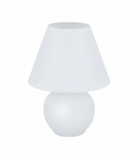 Lampka stołowa GALA E14 WHITE biały Struhm 04400