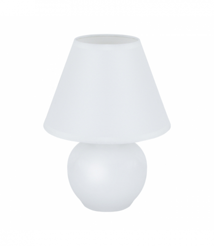 Lampka stołowa GALA E14 WHITE biały Struhm 04400