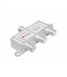 Splitter SAT OPTICUM 3WAY 5-2400MHz, POWER PASS. OPTICUM LX5145