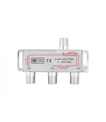 Spliter F 3W do TV satelitarnej. LAMEX LX5109B