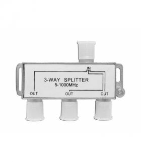 Spliter F 3W do TV kablowej LEXTON LX5109A 3W