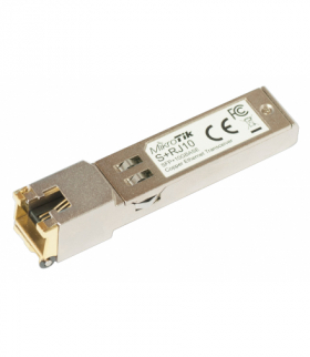 MikroTik S+RJ10 Moduł SFP+ 10Gb/s, RJ45 MIKROTIK S+RJ10