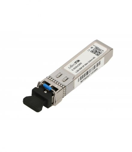 MikroTik S-31DLC20D Moduł SFP 1,25Gb/s, 1310nm, 2x LC, 20km, Jednomodowy MIKROTIK S-31DLC20D