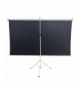 Extralink Projection Screen 100 Ekran projekcyjny 16:9, 220x125cm, PVC, pół-automatyczne zwijanie EXTRALINK EX.30521