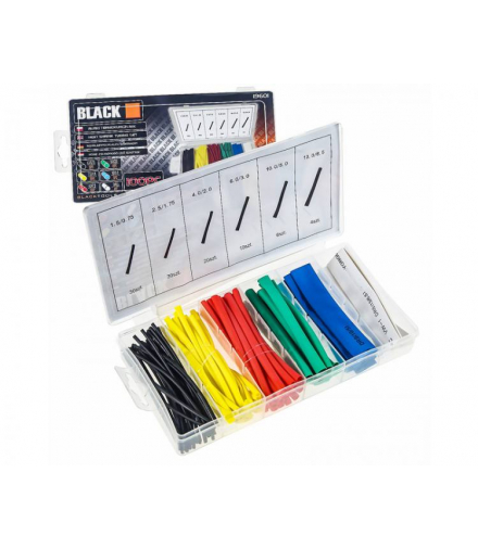 Rurki termokurczliwe zestaw KOLOR (100 szt.) LX19601