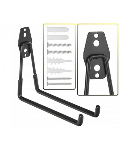 Uchwyt wieszak ścienny D106 s173 K02382 do roweru LXK02382