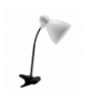 Lampka biurkowa 02861 KATI E27 WHITE CLIP