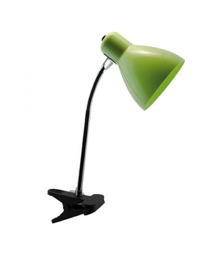 Lampka biurkowa 02864 KATI E27 GREEN CLIP