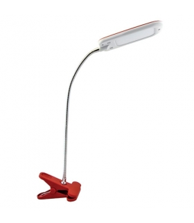 Lampka biurkowa SMD LED 02866 DORI LED RED CLIP