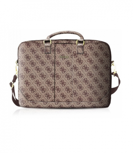 Guess torba do laptopa 15 GUCB154GB brązowa Uptown TFO GSM042080