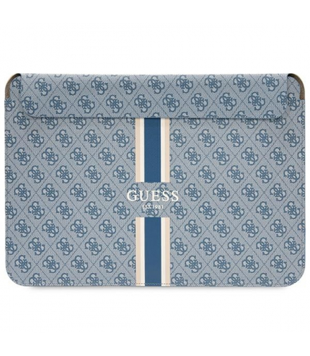Guess torba na laptop 14 GUCS14P4RPSB niebieska Sleeve 4G Stripes TFO GSM176000