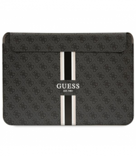 Guess torba na laptop 14 GUCS14P4RPSK czarna Sleeve 4G Stripes TFO GSM175998