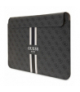 Guess torba na laptop 14 GUCS14P4RPSK czarna Sleeve 4G Stripes TFO GSM175998