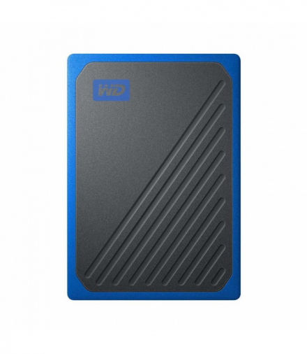 WD dysk SSD przenośny My Passport Go (1TB, USB 3.0) niebieski TFO AKKAODYSSAN00003