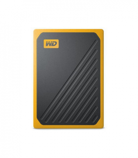 WD dysk SSD przenośny My Passport Go 1 TB żółty TFO AKKSGPENSAN00049