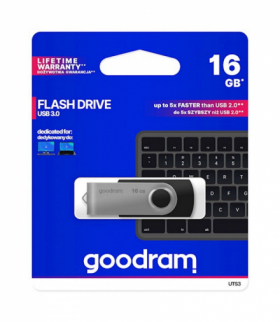Goodram pendrive 16GB USB 3.0 Twister czarny TFO AKKPNGDRL016G108