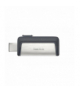 SanDisk pendrive 256GB USB 3.0 / USB-C Ultra Dual Drive 150 MB/s TFO AKKSGPENSAN00024