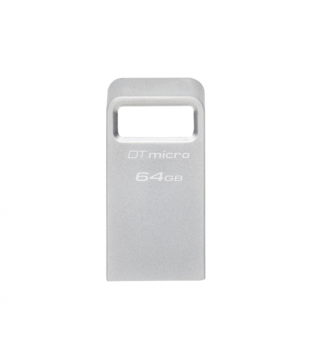 Kingston pendrive 64GB USB 3.0 / USB 3.1 DT Micro G2 metalowy srebrny TFO AKKSGPENKIN00048