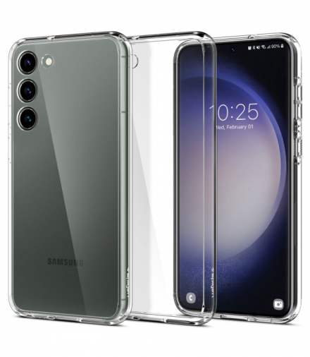Nakładka Ultra Hybrid do Samsung Galaxy S23 Plus crystal clear TFO Spigen BRA012706