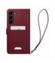 Etui Wallet S Plus do Samsung Galaxy S23 Plus bordowe TFO Spigen BRA012713
