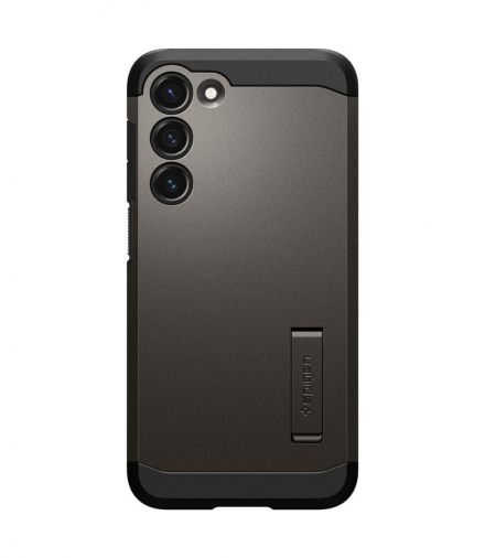 Nakładka Tough Armor do Samsung Galaxy S23 gunmetal TFO Spigen BRA012733
