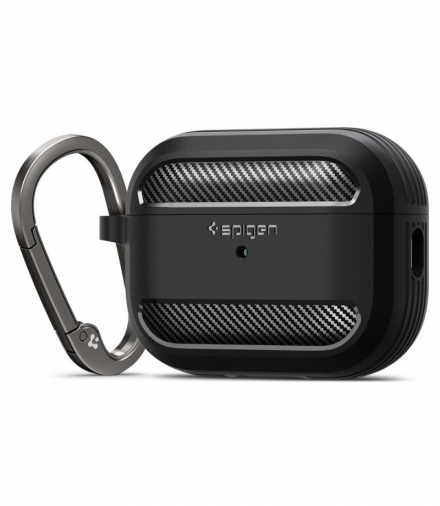 Etui Rugged Armor do Airpods 1 / 2 czarne TFO Spigen BRA012752