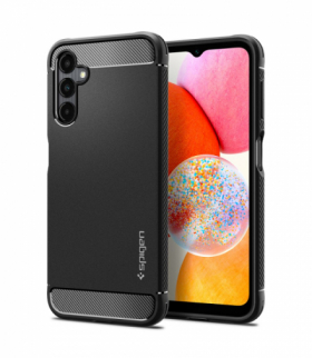 Nakładka Rugged Armor do Samsung Galaxy A14 4G / LTE matte black TFO Spigen BRA012770