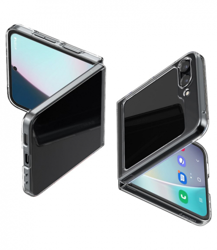 Nakładka Airskin do Samsung Galaxy Z Flip 5 crystal clear TFO Spigen BRA013207