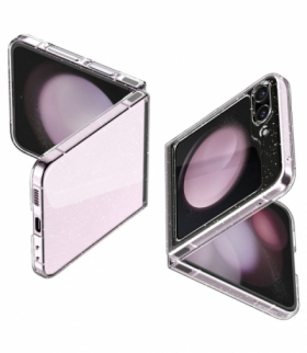 Nakładka Airskin do Samsung Galaxy Z Flip 5 glitter crystal TFO Spigen BRA013208