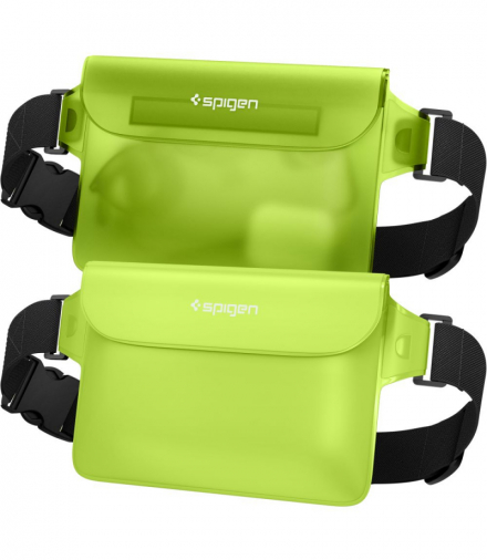 Saszetka wodoodporna A620 Universal Waterproof Waist Bag 2-Pack cactus green TFO Spigen BRA013210
