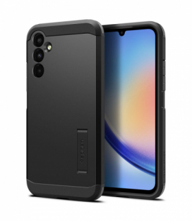 Nakładka Tough Armor do Samsung Galaxy A34 5G czarna TFO Spigen BRA013267