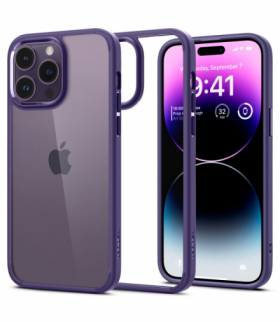 Nakładka Ultra Hybrid do iPhone 14 Pro 6,1" deep violet TFO Spigen BRA013278